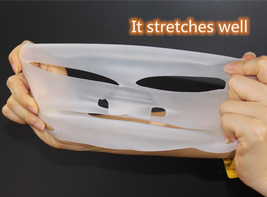 reusable silicone facial mask