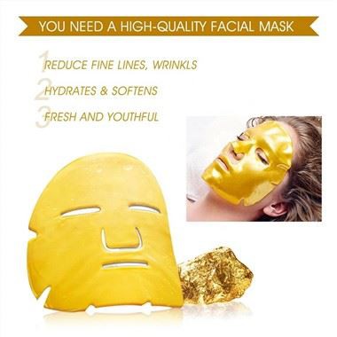Crystal Collagen Gold Powder Gesichtsmaske